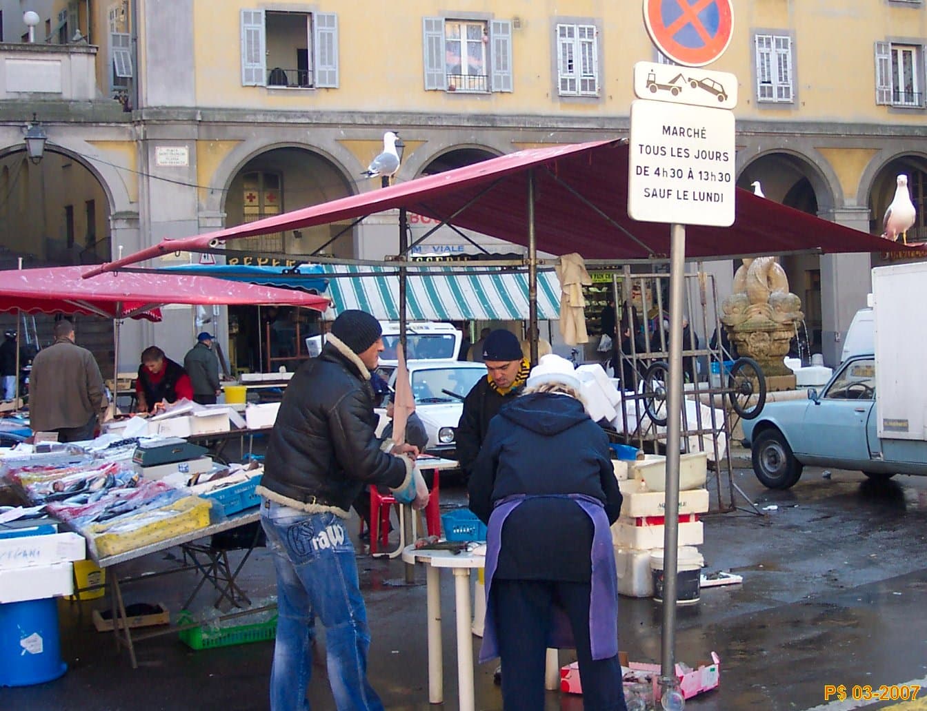 Marché aux poissons Saint-François
